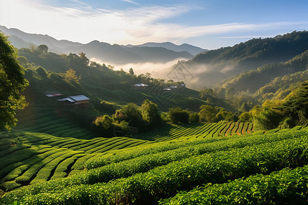 茶叶种植图片