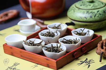 中式茶叶图片