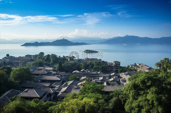 岛屿的房屋图片