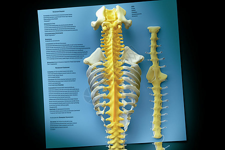 骨骼模型图片