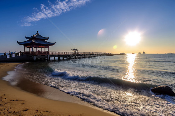 沙滩海景图片