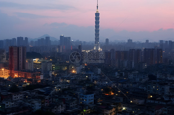 城市夜景图片