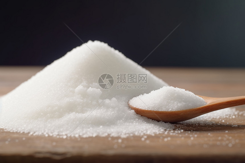 粒状的食物白糖图片