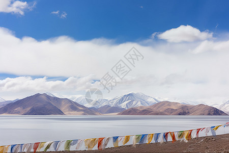 班公湖曹西藏班公湖背景