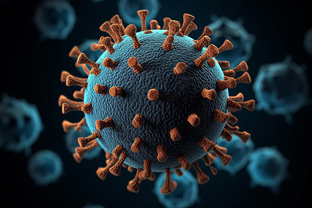 冠状病毒生物图片