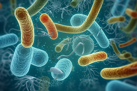 细菌细胞插图图片