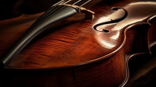 大提琴细节曲线细节高清图片