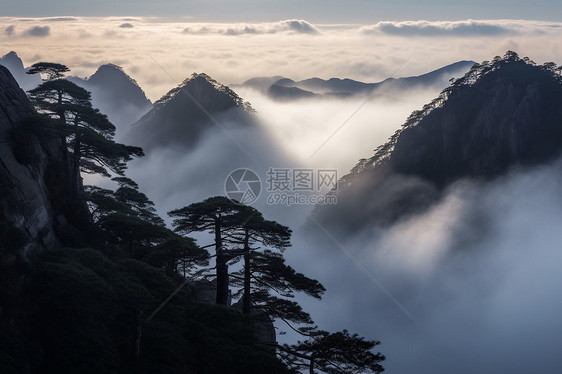 云海自然美景图片