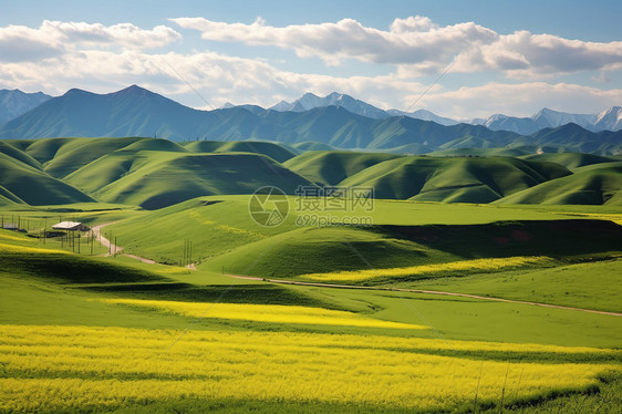 大自然草原唯美景点风光图片