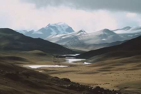 山川之美背景图片