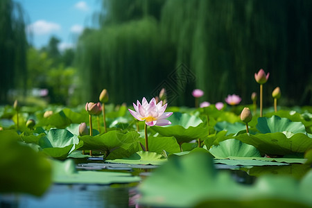 夏天的植物图片