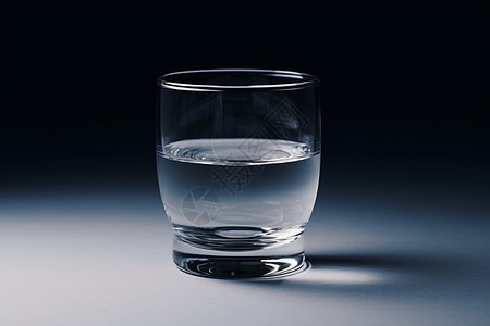 杯子中的饮用水图片