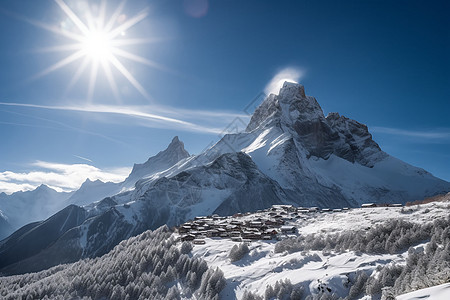 玉龙雪山的美丽风景图片