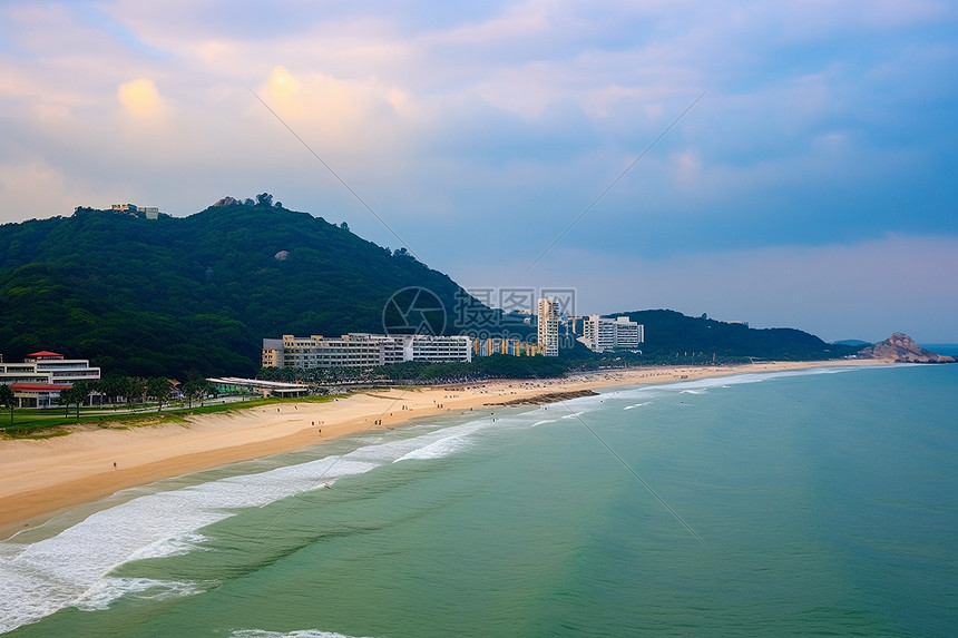 海陵岛景象图片