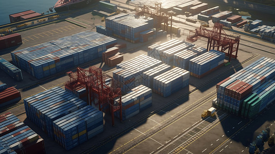 工业航运港口图片