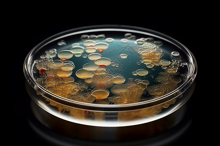 细菌培养生长图片
