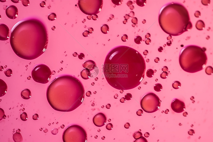 玻璃上的红色水滴图片