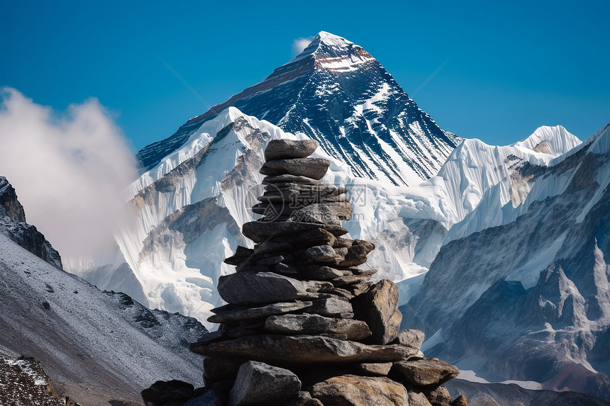 雪山美景图片