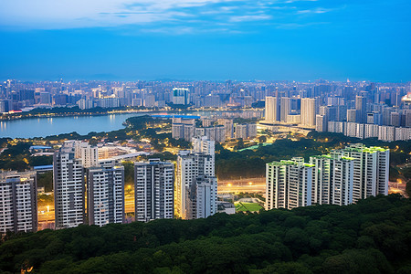 繁华城市建设图片