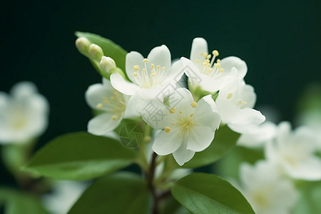 盛开的茉莉花图片