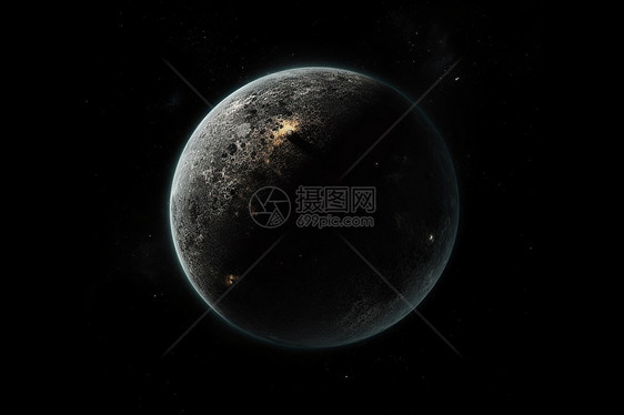 宇宙中的星球图片