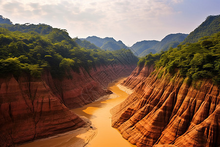 丹霞地貌风景区图片