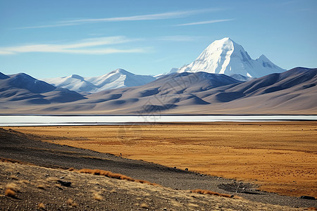 美丽的西藏雪山图片