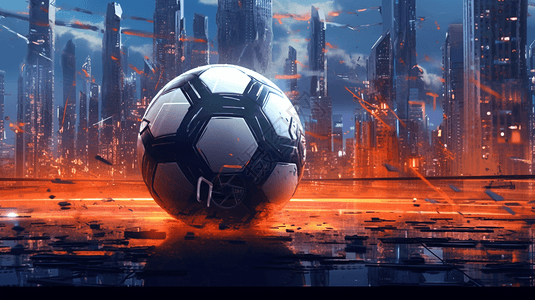 足球未来城市图片