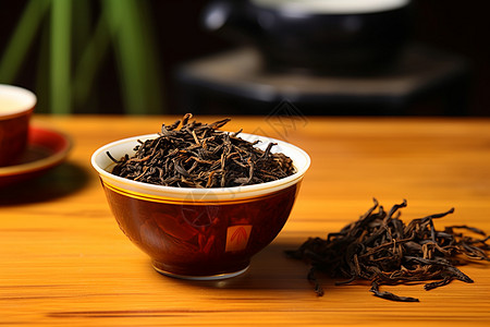 春茶促销中国茶道背景