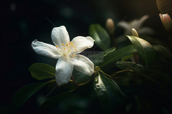 美丽的茉莉花图片