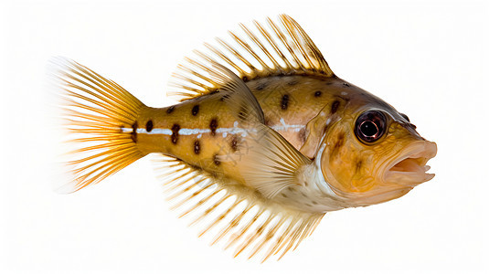 鱼身体的尖刺图片