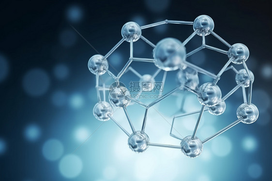 分子机构概念图片