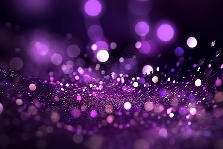 紫色粒子背景图片