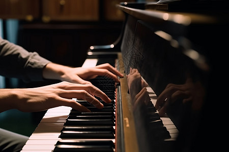 弹钢琴的音乐节图片