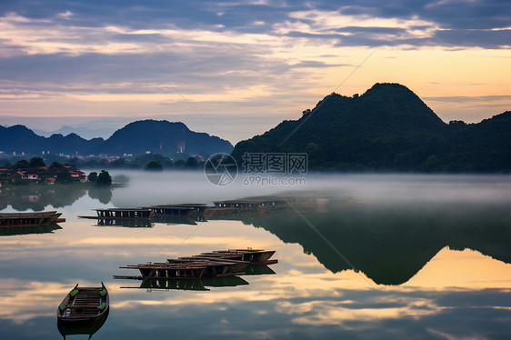 乡村的风景图片