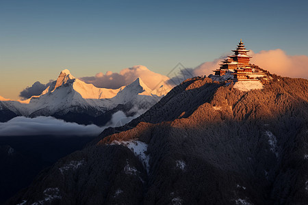 山脉自然景观图片