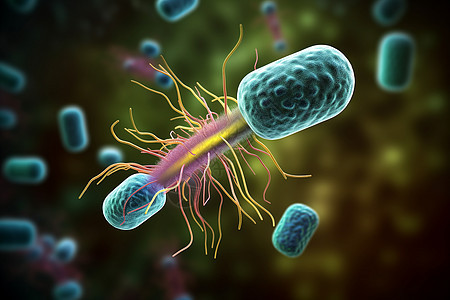 细菌生物学图片