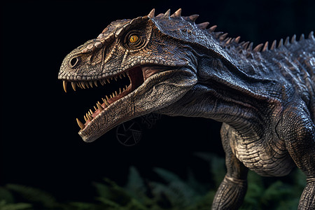 凶猛恐龙模型图片