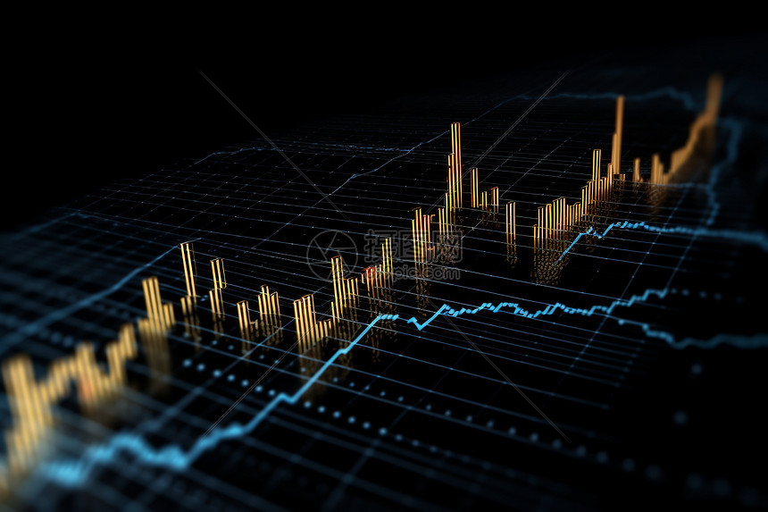互联网股市曲线图片素材-正版创意图片600207481-摄图网