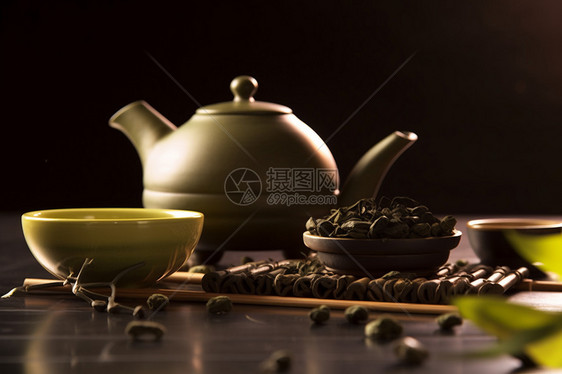 精美茶具图片