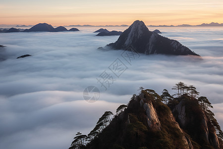 梦幻的山脉图片