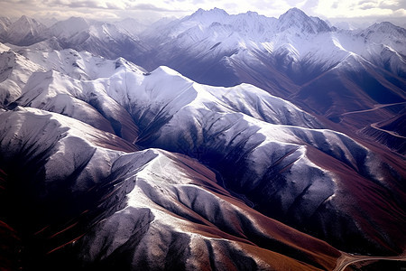 美丽的高山风景图片