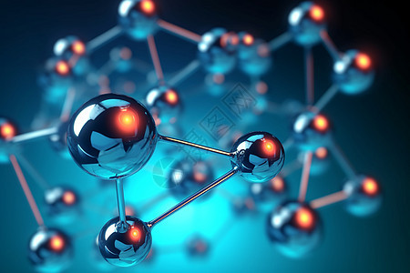 分子原子抽象结构图片