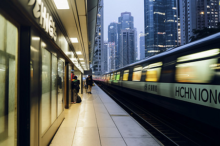 东亚城市地铁运输图片