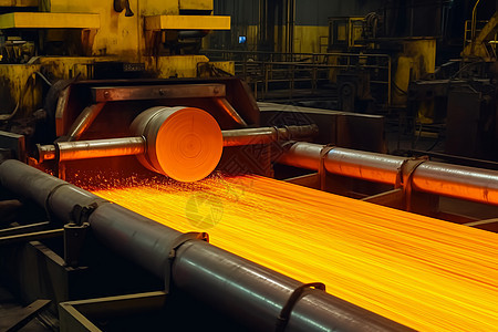 金属工厂生产熔化车间图片