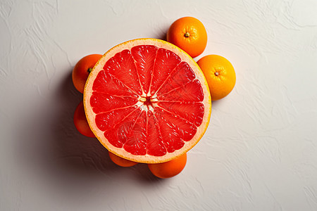营养健康的葡萄柚图片