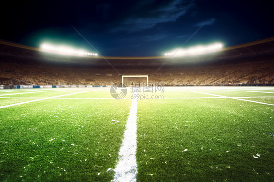 体育运动的足球场图片