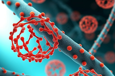 医疗的细胞病毒图片