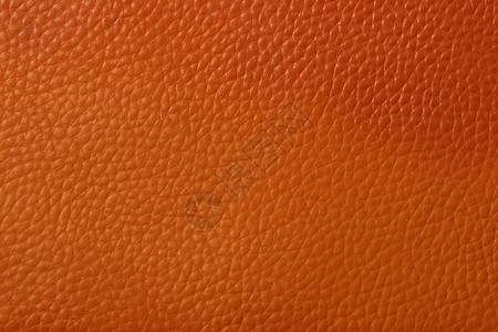 橙色皮革纹理背景图片