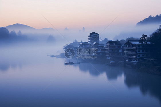 美丽冬季乡村旅游图片